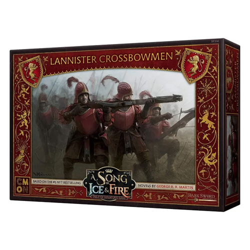 Cmon A Song Of Ice & Fire Miniatures Game Figure Lannister Crossbowmen 14+