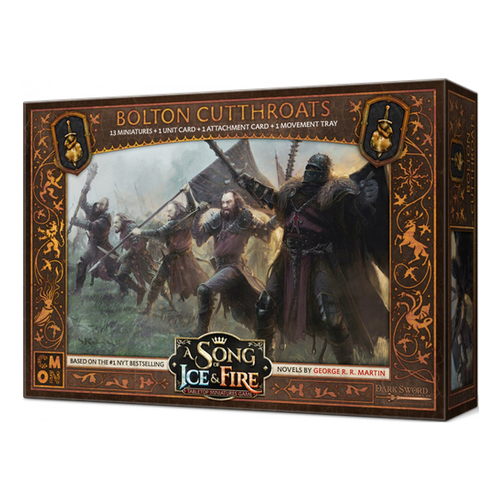 Cmon A Song Of Ice & Fire Miniatures Game Figure Bolton Cutthroats 14y+