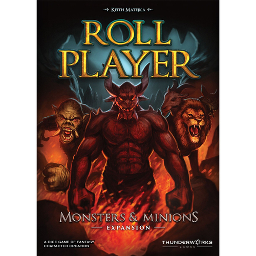 Thunderworks Games Roll Player Monsters & Minions Tabletop Board Game 10y+