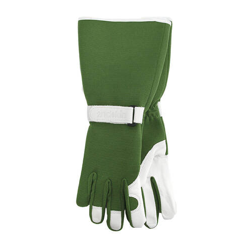 2pc Annabel Trends Second Skin Long Sleeve Sprout Garden Gloves - Olive