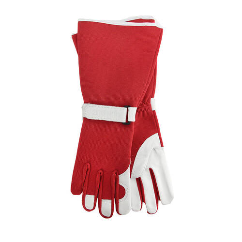 2pc Annabel Trends Second Skin Long Sleeve Sprout Garden Gloves - Red