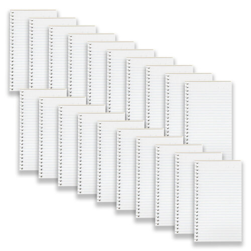 20pc Spirax 561 Notebook 147x87 5mm Ruled 96-Pages - Yellow