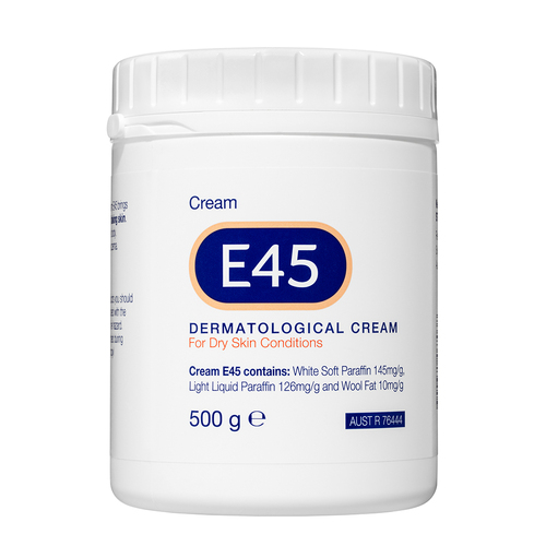 E45 Cream For Dry Skin Tub 500g