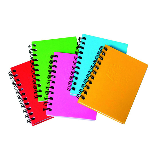 5pc Spirax 510 Hardcovered Notebook A6 Stationery 200-Pages Assorted