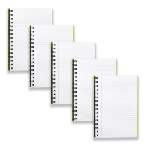 5pc Spirax Kode 511 A5 Hard Cover Notebook 160-Pages Assorted