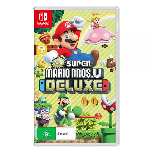 Nintendo Switch SWI New Super Mario Bros U Deluxe Video Game