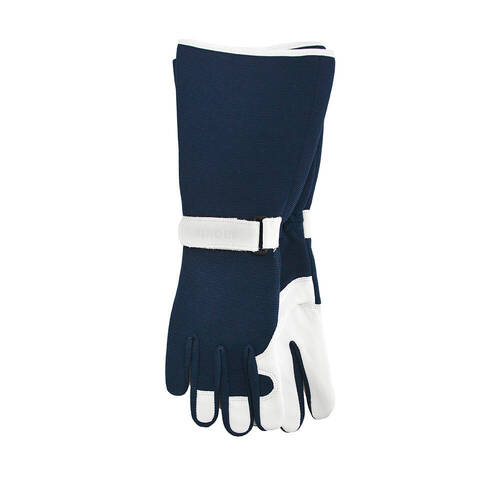 2pc Annabel Trends Sprout Long Sleeve Garden Hand Gloves - Navy