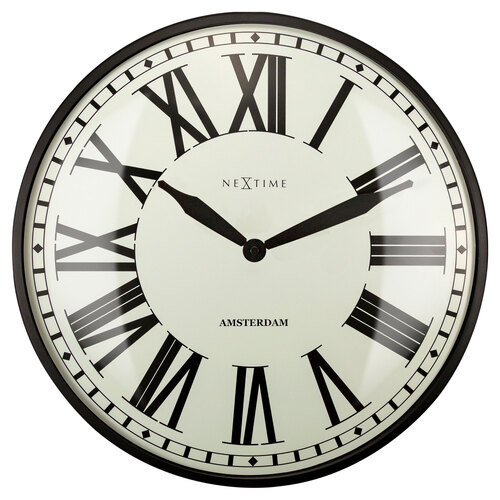 NeXtime New Amsterdam Large Roman Numeral 40cm Round Wall Clock