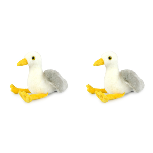 2PK Lil Friends Seagull Plush Animal Soft 18cm Toy 3y+