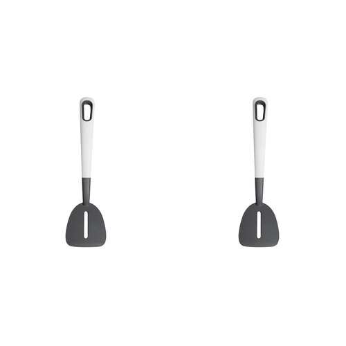 2PK eKu Upcycle Soft Grip Slotted Turner - Caviar Black