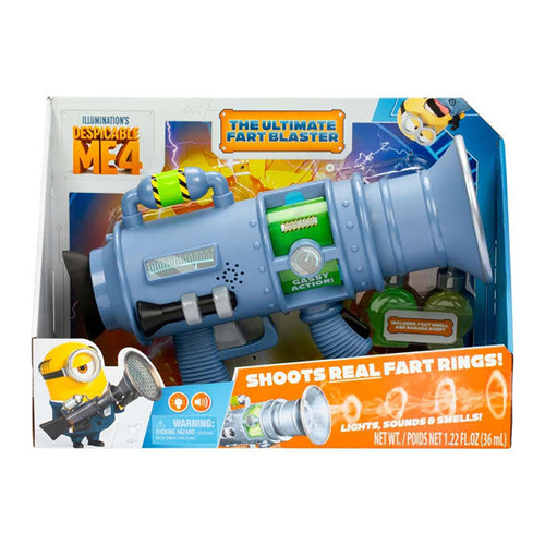 Despicable Me 4 Ultimate Fart Blaster Kids/Childrens Novelty Toy 4y+