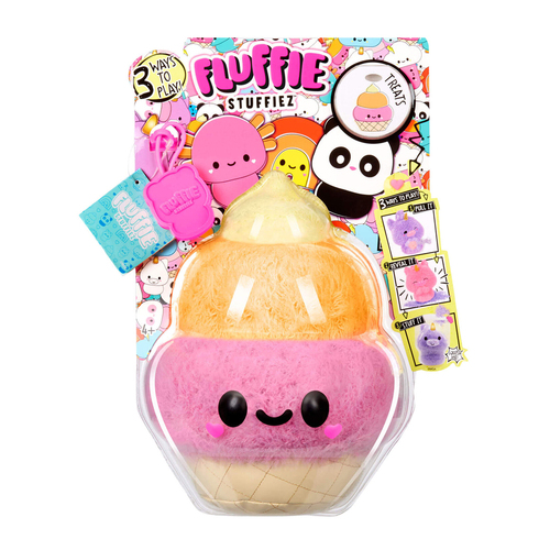 Fluffie Stuffiez Series 1 Plush Small - Ice Cream 4+