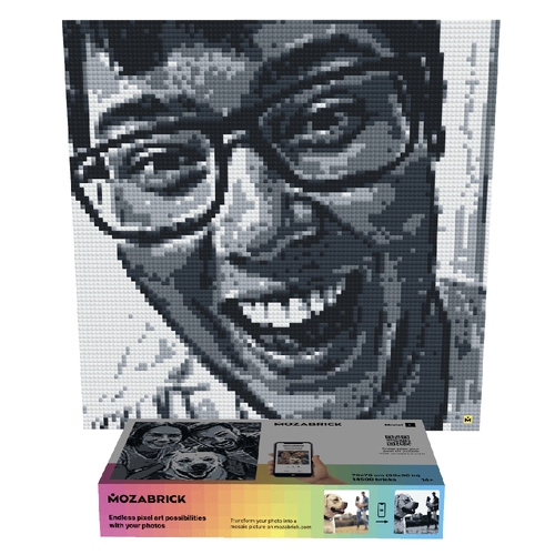 Mozabrick 76x76cm Model L Brick Painting Photo Construction Set