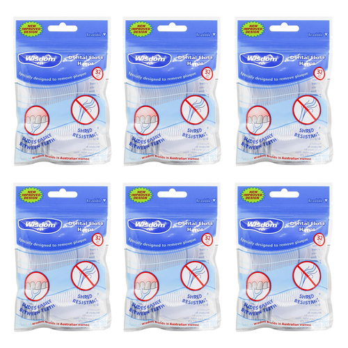 192pc Wisdom Dental Floss Harps Oral Plaque Care Tooth Picks