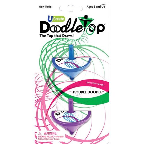 Great Explorations Doodletop Double Doodle Draw Art Toy 5+