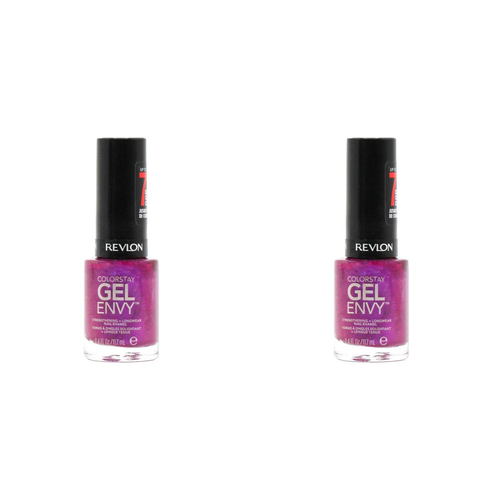 2PK Revlon 11.7ml Colourstay Nail Gel Envy - 415 What Happens In Vegas