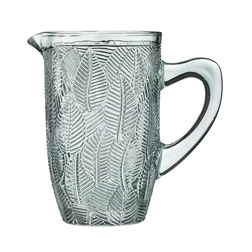 Ladelle Areca Glass 20cm Jug Drinking Container - Jadeite