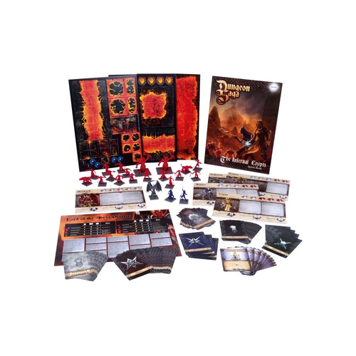 Mantic Games Dungeon Saga The Infernal Crypts Tabletop Board Game 14y+