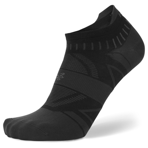 Balega Hidden Dry No Show Drynamix Socks W11-13/M9.5-11.5 L - Black