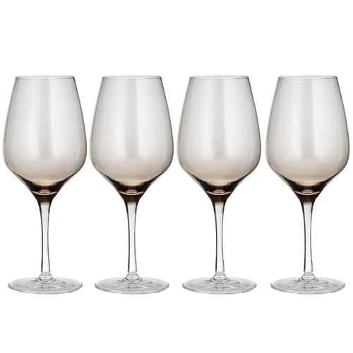 4PK Ladelle Prism 680ml Red Wine Glass Drinkware Set - Noir