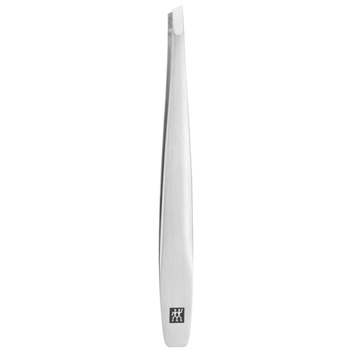 Zwilling Twinox Slanted Stainless Steel Tweezers - Silver