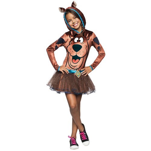 Rubies Scooby Girls Hooded Dress Up Costume - Size S