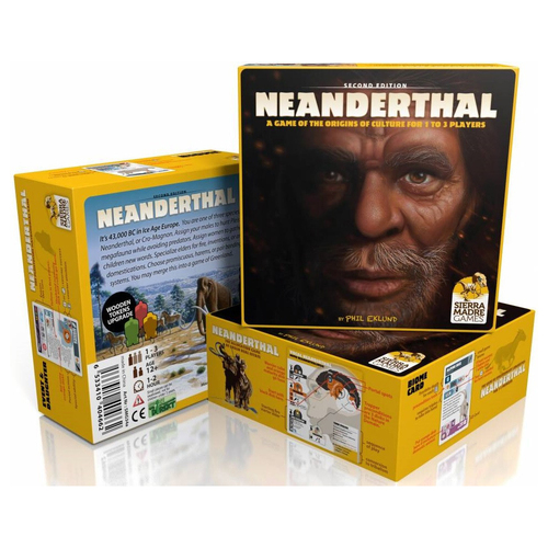 Sierra Madre Games Neanderthal Kids Historical Board Game