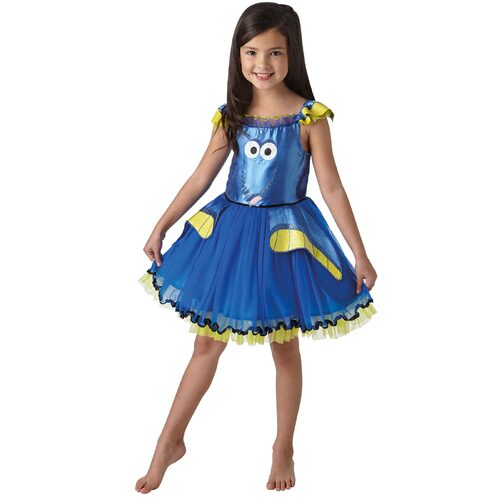 Pixar Dory Deluxe Tutu Girls Dress Up Costume - Size S