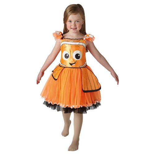 Pixar Nemo Deluxe Tutu Girls Dress Up Costume - Size S