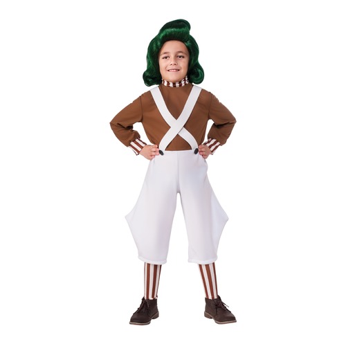 Rubies Oompa Loompa Child Boys Dress Up Costume - Size L