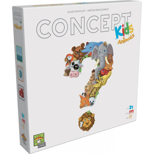 Repos Production Concept Animals Kids Card Guessing Game 4y+