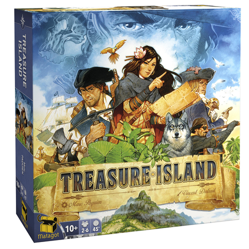 Matagot Treasure Island Tabletop Party Board Game 