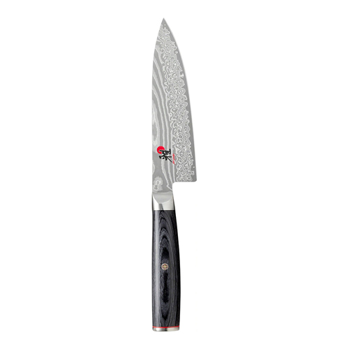 Miyabi 5000FCD 16cm Steel Gyutoh Chef's Straight Knife - Black