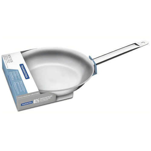 Tramontina 20cm Stainless Steel Fry Pan Non-Stick Cookware - Silver