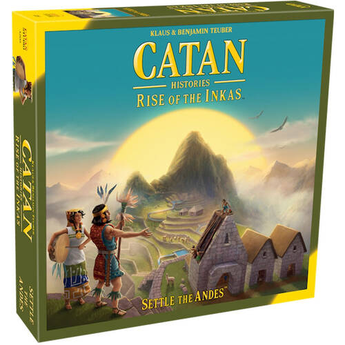 Catan Rise of the Inkas Adventure Kids Strategy Board Game 12y+