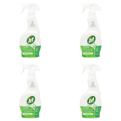 4PK Jif Anti-Bac & Shine Multi-Purpose Spray Cleaner 500ml