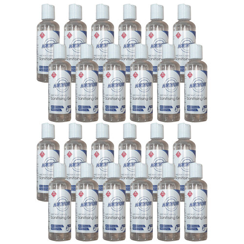 24PK Northfork 100ml Instant Hand Sanitiser Gel