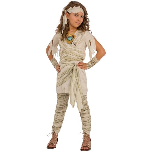 Rubies Undead Mummy Diva Girls Dress Up Costume - Size L