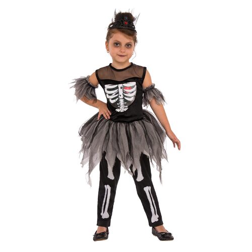 Rubies Skelerina Girls Ballerina Dress Up Costume - Size L