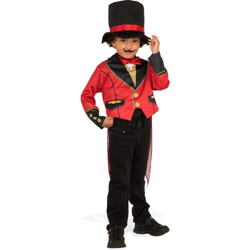 Rubies Ringmaster Circus Boys Dress Up Costume - Size XS