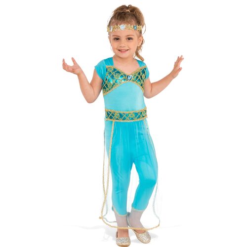 Rubies Arabian Princess Girls Dress Up Costume - Size L