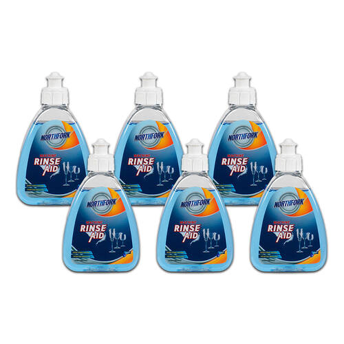 6PK Northfork Liquid Machine Rinse Aid Dishwashing Soap 250ml