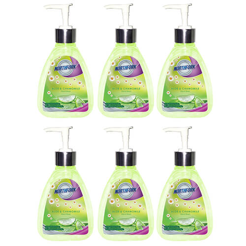 6PK Northfork 250ml Liquid Hand-wash - Aloe Chamomile