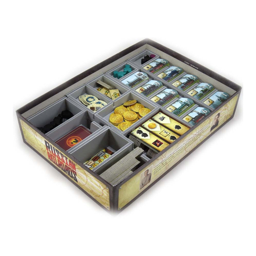 Folded Space Game Inserts Divider Tray - Russian Railroads