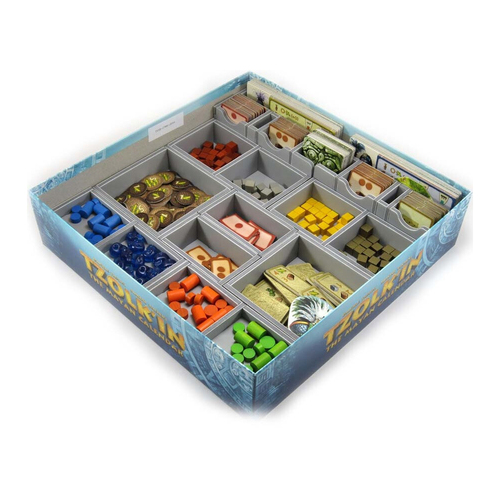 Folded Space Game Inserts Divider Tray Organiser - Tzolkin