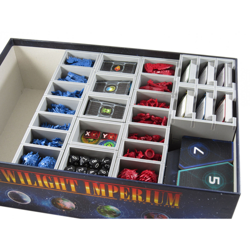 Folded Space Game Inserts Divider Tray - Twilight Imperium 4th Edition