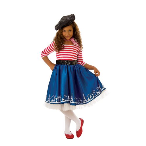 Rubies Petite Mademoiselle Girls Dress Up Costume - Size S