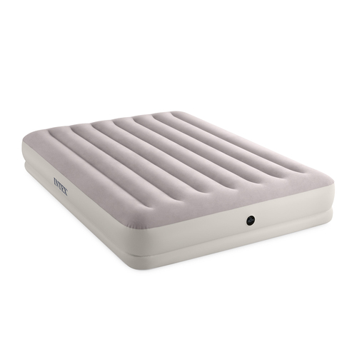 Intex Queen Dura-Beam Prestige Mid-Rise Airbed w/ USB150 Pump