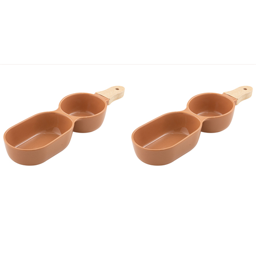 2PK Ladelle Alto Serve & Share 2 Part 34.5x9.5cm Serve Stick - Terracotta