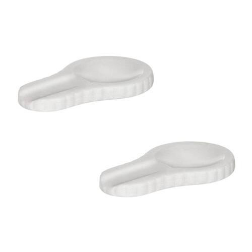 2PK Mason White Marble Spoon Rest Kitchen Cutlery Accesories